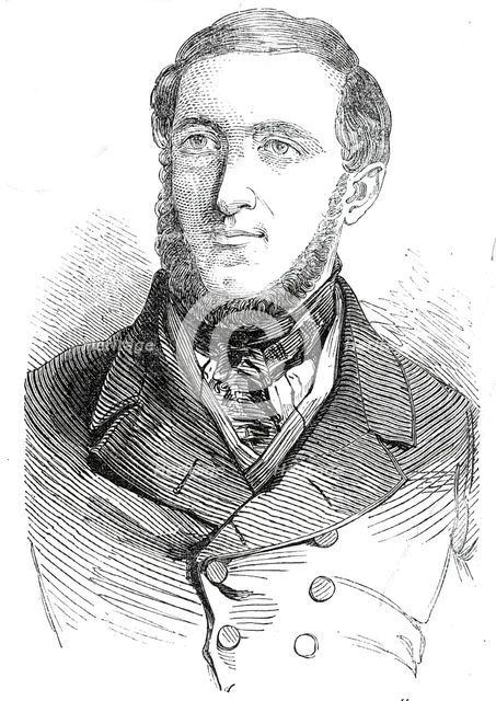 Mr. Wallace, composer of the new opera of "Maritana", 1845. Creator: Unknown.