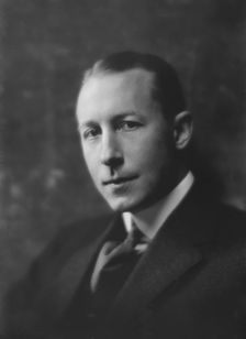 Mr. Welsh, portrait photograph, 1917 Nov. 19 or Nov. 20. Creator: Arnold Genthe