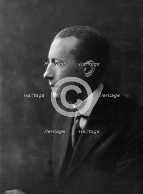 Mr. Welsh, portrait photograph, 1917 Nov. 19 or Nov. 20. Creator: Arnold Genthe.