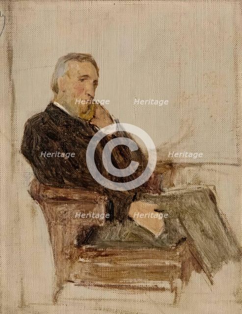 Mr Wenley, (Seated), c1896. Creator: George Reid.