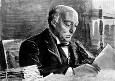 Mr. William Court Gully, Q.C., M.P., a candidate for the Speakership, 1895. Creator: George Meisenbach