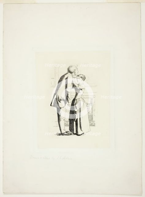 Mr. Wray's Cash Box; or, The Mask and the Mystery, 1852. Creator: John Everett Millais.
