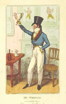Mr. Wrench as Corinthian Tom, 1820. Creator: Unknown