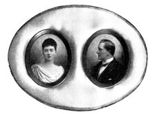 Mr. T. B. H. Cochrane, the New Deputy-Governor of the Isle of Wight; and Lady Adela Cochrane, 1898. Creator: Unknown