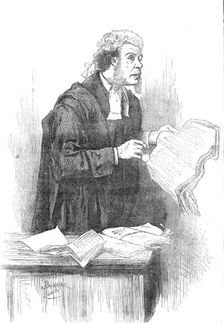 Mr. Toole as Serjeant Buzfuz at the Gaiety Theatre, 1871. Creator: Unknown