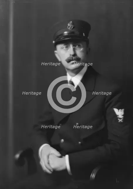 Mr. Templeton Crocker, portrait photograph, 1918 Jan. 21. Creator: Arnold Genthe.