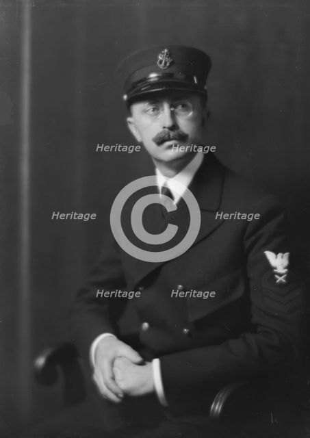Mr. Templeton Crocker, portrait photograph, 1918 Jan. 21. Creator: Arnold Genthe.