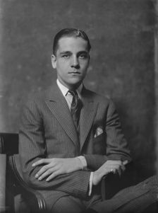 Mr. Thomas B. Wells, portrait photograph, 1919 Apr. 18. Creator: Arnold Genthe