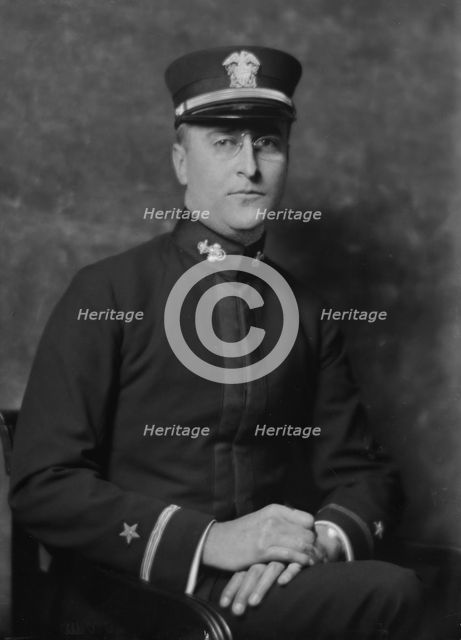 Mr. Truesdale, portrait photograph, 1918 Feb. 22. Creator: Arnold Genthe.