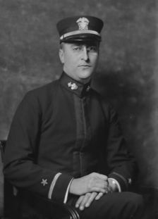 Mr. Truesdale, portrait photograph, 1918 Feb. 22. Creator: Arnold Genthe