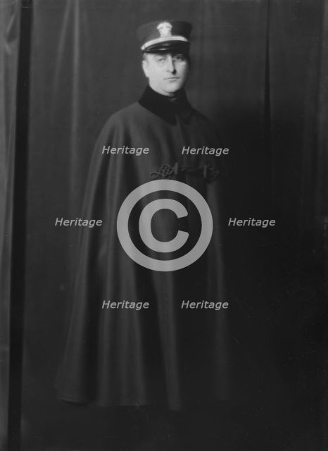 Mr. Truesdale, portrait photograph, 1918 Feb. 22. Creator: Arnold Genthe.