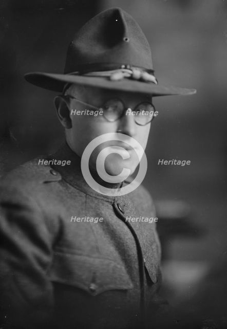 Mr. Vernon Smith, portrait photograph, 1918 Dec. 15. Creator: Arnold Genthe.