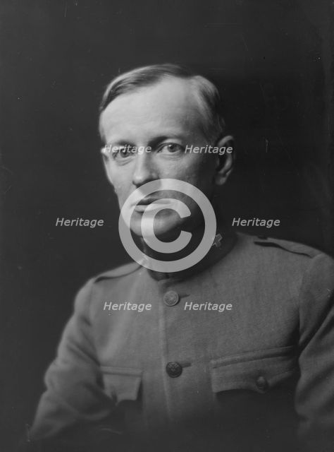 Mr. W.W. Davis, portrait photograph, 1918 May 17. Creator: Arnold Genthe.