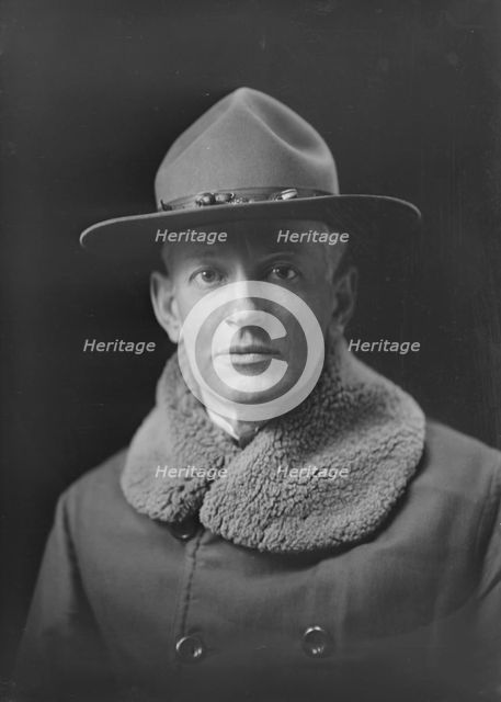 Mr. W.W. Davis, portrait photograph, 1919 Jan. 6. Creator: Arnold Genthe.