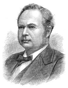 Mr. W. Windom, U. S. Secretary of the Treasury, 1881. Creator: Unknown