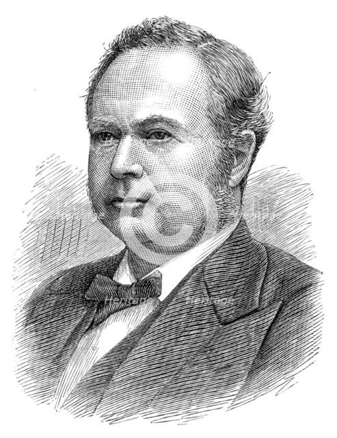 Mr. W. Windom, U. S. Secretary of the Treasury, 1881. Creator: Unknown.