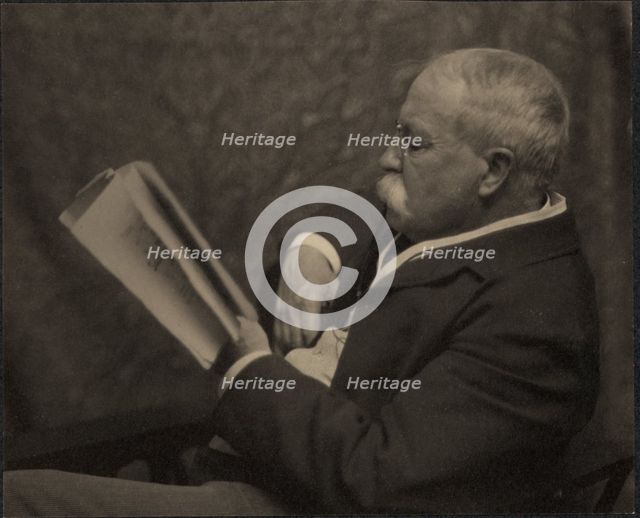 Mr. W.D. Howells, c1900. Creator: Zaida Ben-Yusuf.
