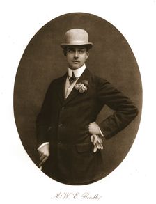 Mr. W.E. Rendle 1911. Creator: Unknown