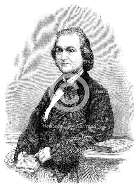 Mr. Yancey, one of the commissioners from the Confederate States of America..., 1862. Creator: Unknown.