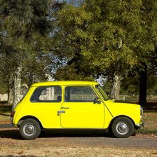 Mr.Bean's Mini from the tv programme of the same name