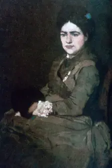 Mrs Munkacsy c1864-1900. Artist: Mihaly Munkacsy