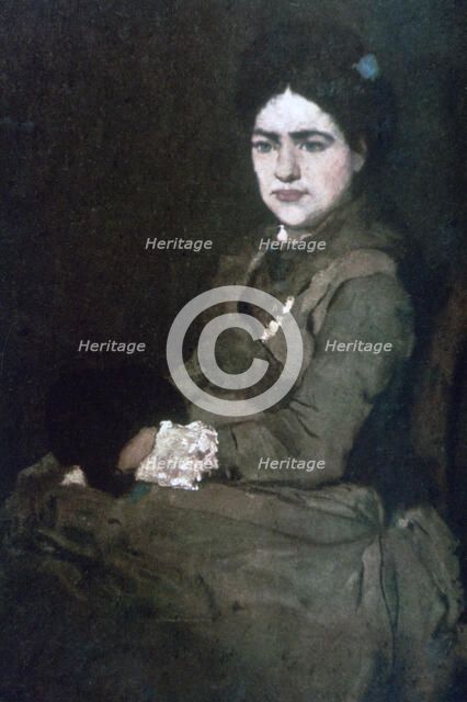 'Mrs Munkacsy', c1864-1900. Artist: Mihaly Munkacsy