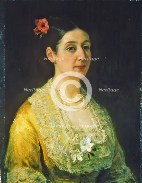 Mrs Macdonald, c1873. Creator: Hugh Cameron.