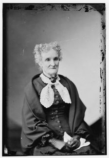 Mrs. Margaret Eaton, (Peggy O'Neill), old lady, between 1870 and 1880. Creator: Unknown