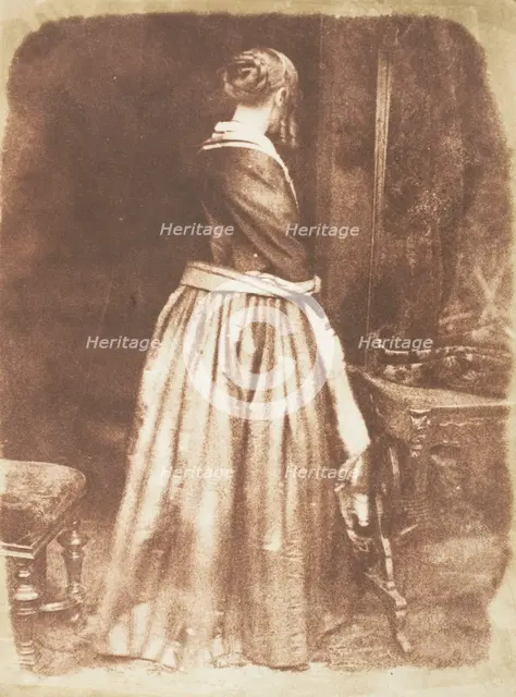 Mrs. Marian Murray, 1843-47. Creators: David Octavius Hill, Robert Adamson, Hill & Adamson.