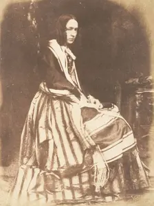 Mrs. Marian Murray, Lady Stair, 1843-47. Creators: David Octavius Hill, Robert Adamson, Hill & Adamson