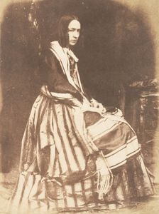 Mrs. Marian Murray, Lady Stair, 1843-47. Creators: David Octavius Hill, Robert Adamson, Hill & Adamson