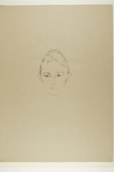 Mrs. Marie Linde, 1902. Creator: Edvard Munch