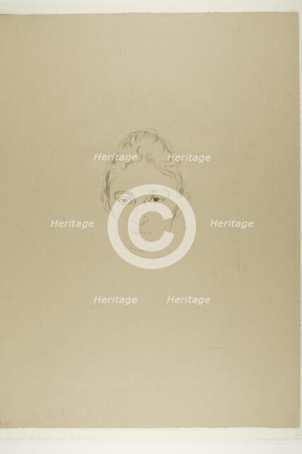 Mrs. Marie Linde, 1902. Creator: Edvard Munch.