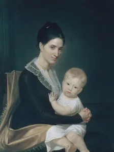 Mrs. Marinus Willett and Her Son Marinus, Jr., ca. 1802. Creator: John Vanderlyn