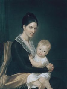 Mrs. Marinus Willett and Her Son Marinus, Jr., ca. 1802. Creator: John Vanderlyn
