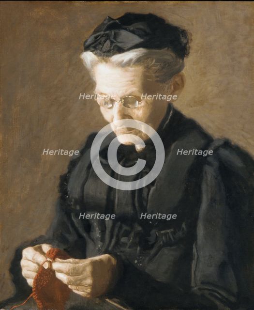Mrs. Mary Arthur, 1900. Creator: Thomas Eakins.