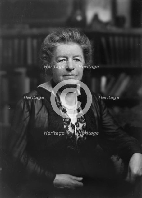 Mrs. McCall, portrait photograph, 1917 Nov. 24. Creator: Arnold Genthe.