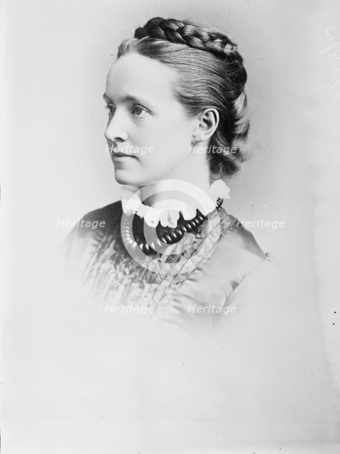Mrs. Millicent Fawcett, portrait bust, 1913. Creator: Bain News Service.