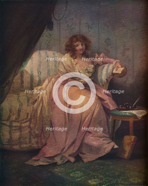 Mrs Morland by George Morland, 18th century, (1913). Artist: George Morland