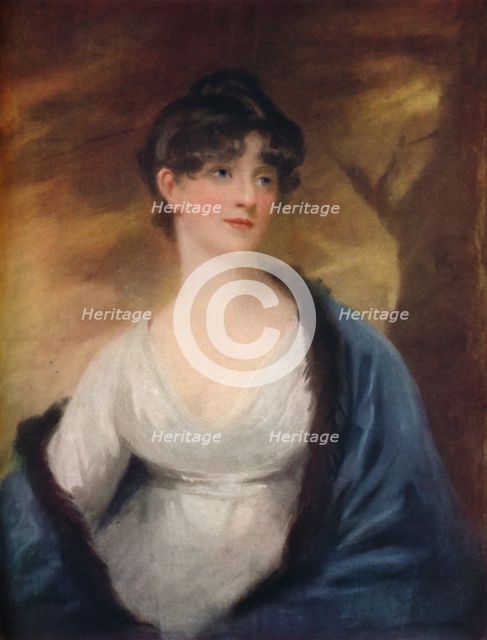 'Mrs. Mountain', 1802, (1922). Artist: John James Masquerier.