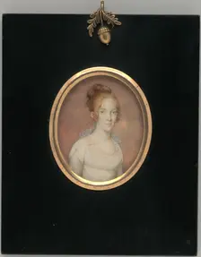 Mrs. Nathaniel Bowen (Margaret Blake), ca. 1805. Creator: Jean Francois Vallee