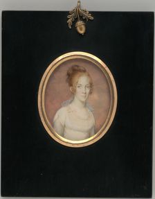 Mrs. Nathaniel Bowen (Margaret Blake), ca. 1805. Creator: Jean Francois Vallee