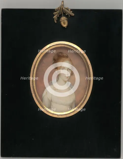 Mrs. Nathaniel Bowen (Margaret Blake), ca. 1805. Creator: Jean Francois Vallee.