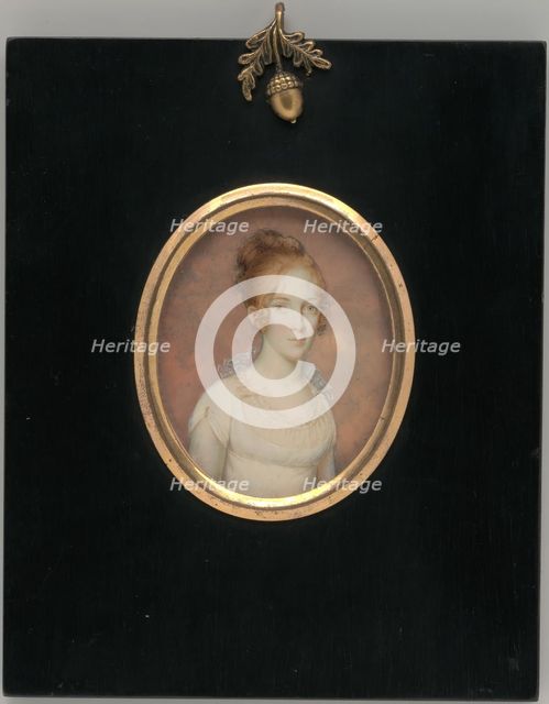 Mrs. Nathaniel Bowen (Margaret Blake), ca. 1805. Creator: Jean Francois Vallee.