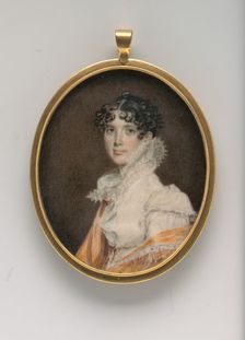 Mrs. Nathaniel Chapman (Rebekah Biddle), ca. 1815. Creator: Benjamin Trott