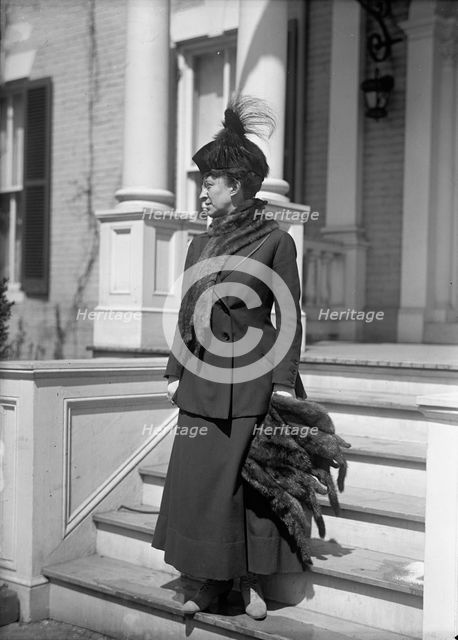 Mrs. Newton D Baker, 1917. Creator: Harris & Ewing.