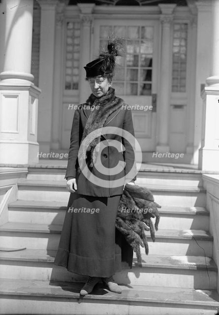 Mrs. Newton D Baker, 1917. Creator: Harris & Ewing.