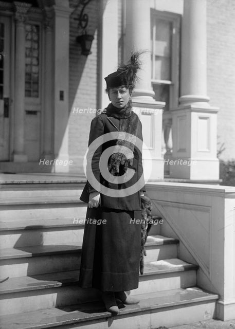 Mrs. Newton D Baker, 1917. Creator: Harris & Ewing.