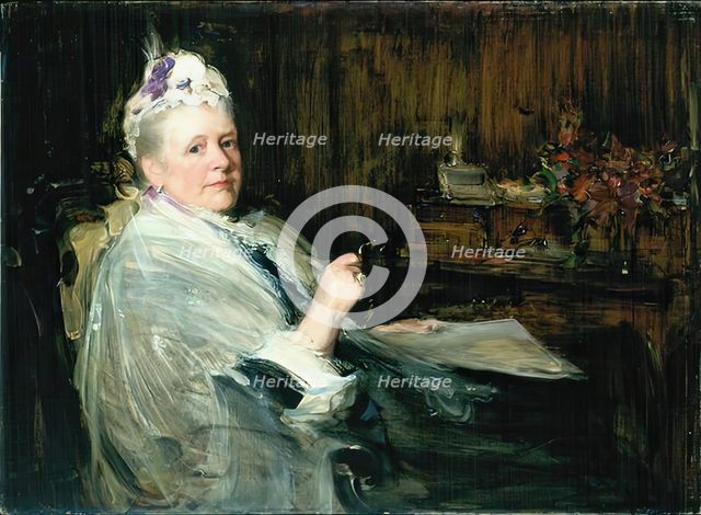 Mrs Nicol of Roscobie, 1897. Creator: Robert Brough.