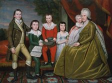 Mrs. Noah Smith and Her Children, 1798. Creator: Ralph Earl